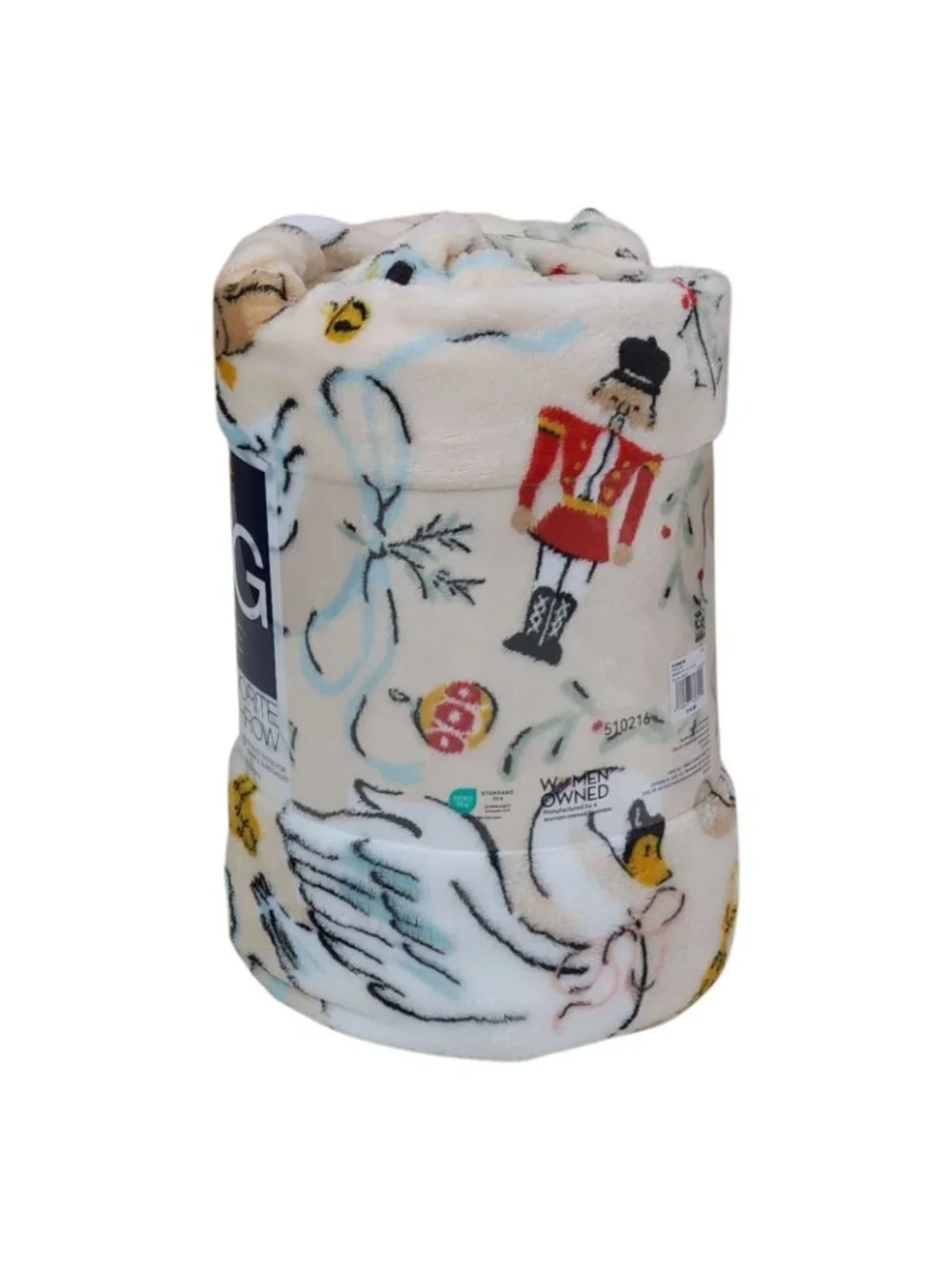 The Big One Nostalgic Plush Throw Oversized Soft Blanket 5ft X 6ft